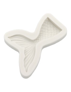 CakeDeco Siliconen Mal Zeemeermin Staart