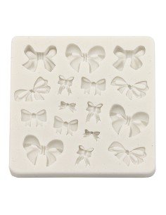 CakeDeco Siliconen Mal Strikjes Klein