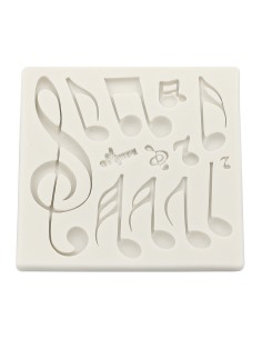 CakeDeco Siliconen Mal Muzieknoten