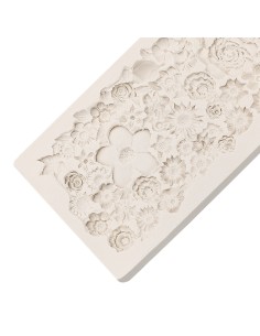 CakeDeco Siliconen Mal Bloemen Sierrand Groot //