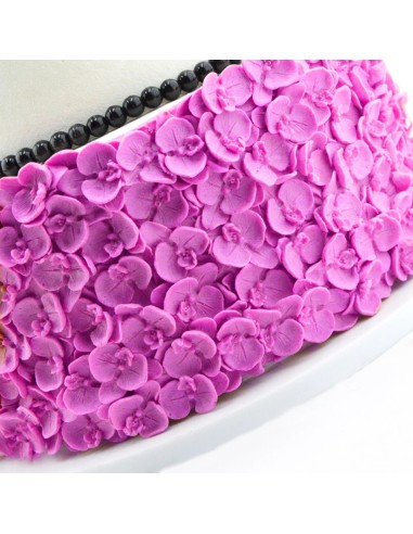 CakeDeco Siliconen Mal Orchidee Sierrand //