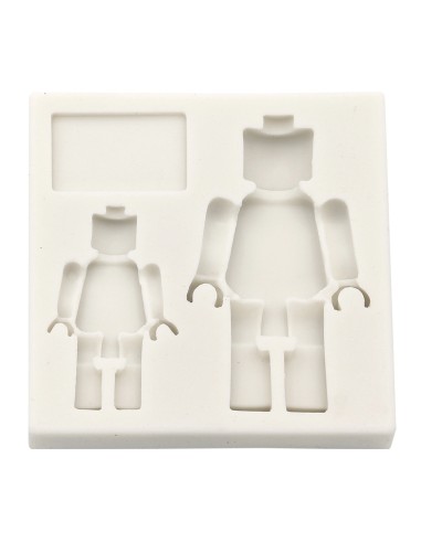 CakeDeco Siliconen Mal Lego Figuren/2