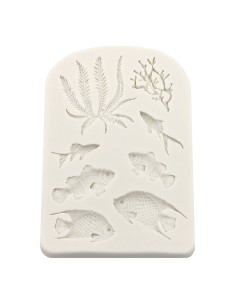 CakeDeco Siliconen Mal Tropische Vissen