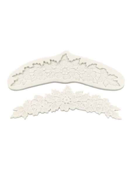 CakeDeco Siliconen Mal & Stempel Kant