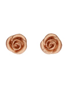 FunCakes Marsepein Decoratie Rozen Brons Goud -6st- 2