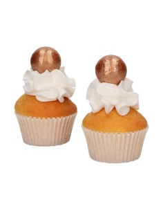 FunCakes Choco Ballen Brons Goud -8st- 2