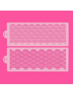 CakeDeco Stencil Dubbel //