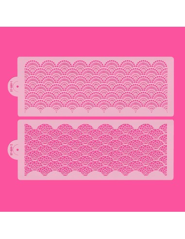 CakeDeco Stencil Dubbel //