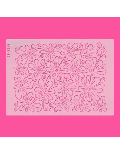 CakeDeco Stencil Bloemen //
