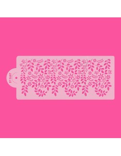 CakeDeco Stencil Wijnrank