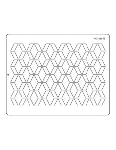 CakeDeco Stencil Geometrie