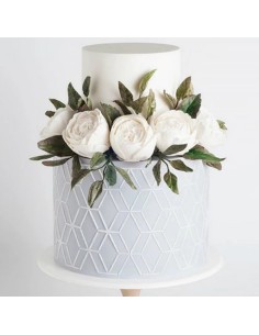 CakeDeco Stencil Geometrie 2