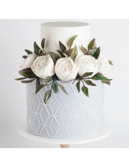 CakeDeco Stencil Geometrie