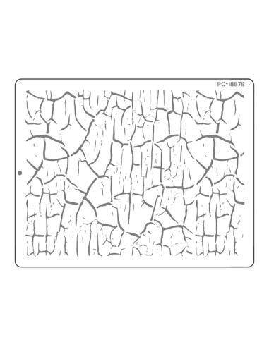 CakeDeco Stencil Beton //