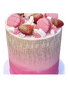 CakeDeco Stencil Glam 2