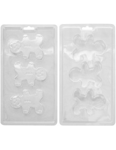 Wilton Chocolade Mal 3D Chocobomb Gingerbread 2