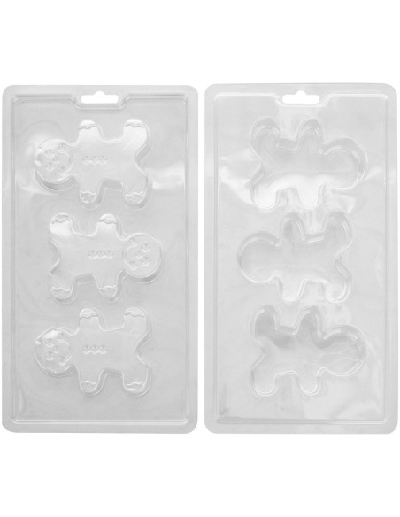 Wilton Chocolade Mal 3D Chocobomb Gingerbread