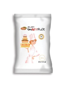 SmArtFlex Velvet Wit Amandel -250gr-