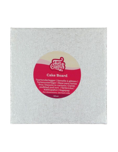 FunCakes Cake Board Vierkant -20x20cm-