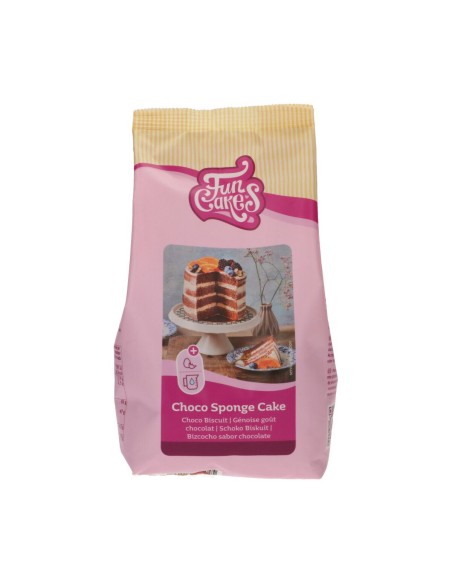 FunCakes Mix voor Chocolade Biscuit -500gr-