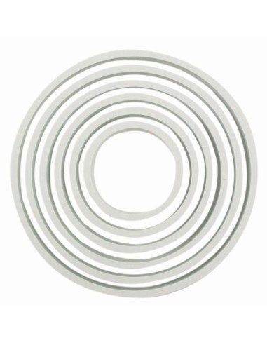 PME Plastic Cutter Set Circle (set van 6)