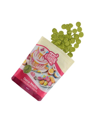 FunCakes Deco Melts Groene Appel Smaak -250gr- //