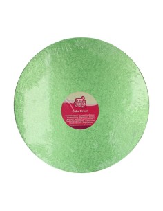 FunCakes Cake Drum Rond -35cm- Licht Groen