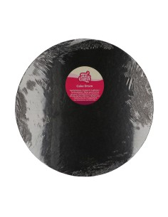 FunCakes Cake Drum Rond -35cm- Zwart