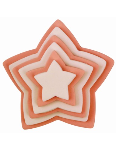 PME Plastic Cutter Set Star (set van 6)