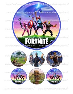 Eetbare Print Fortnite 3 - 15cm