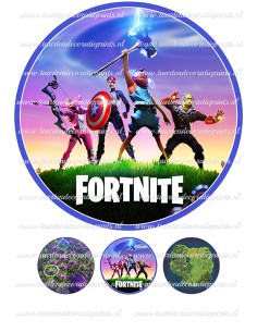 Eetbare Print Fortnite 3 - 20cm