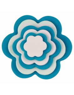 PME Plastic Cutter Set Flower (set van 6) 2