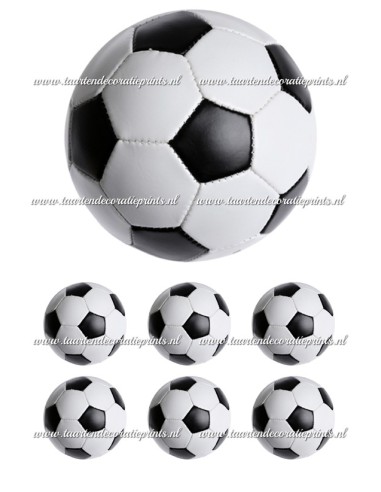 Eetbare Print Voetbal - 15cm