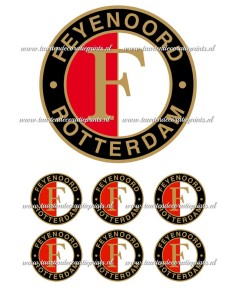 Eetbare Print Feyenoord - 15cm