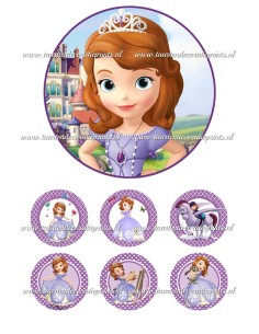 Eetbare Print Sofia 2 - 15cm