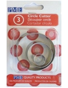 PME Koekjes Uitsteker Set Rond -3st- 2