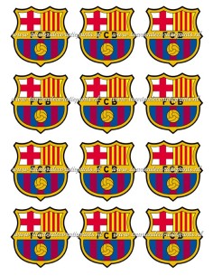 Eetbare Print Barcelona Cupcakes - 6cm