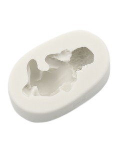 CakeDeco Siliconen Mal Baby