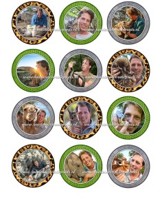 Eetbare Print Freek Cupcakes - 6cm