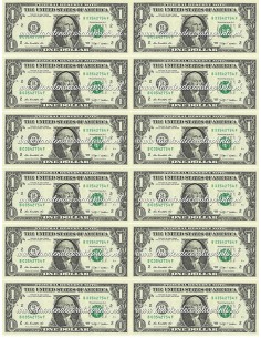 Eetbare Print GTA Dollar Biljetten