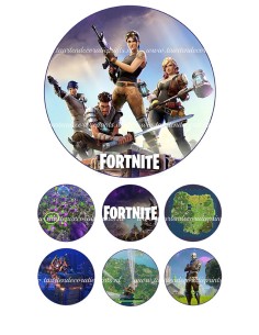 Eetbare Print Fortnite - 15cm