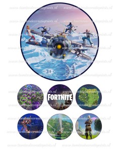 Eetbare Print Fortnite 2 - 15cm