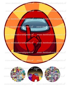 Eetbare Print Among Us 1 - 20cm