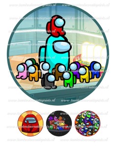 Eetbare Print Among Us 2 - 20cm