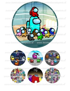 Eetbare Print Among Us 2 - 15cm