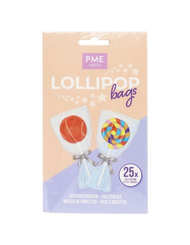PME Lollipop Transparante Zakjes -25st-
