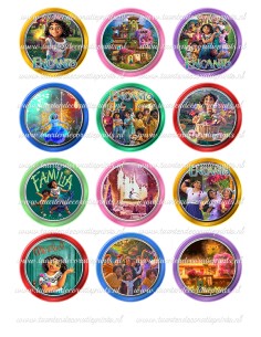 Eetbare Print Encanto Cupcakes - 6cm