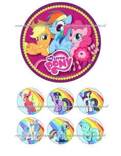 Eetbare Print My Little Pony 1 - 15cm