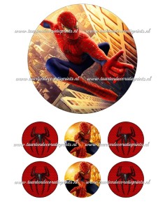 Eetbare Print Spiderman 1 - 15cm