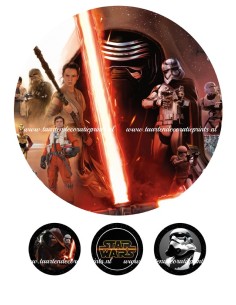 Eetbare Print Star Wars 1 - 20cm